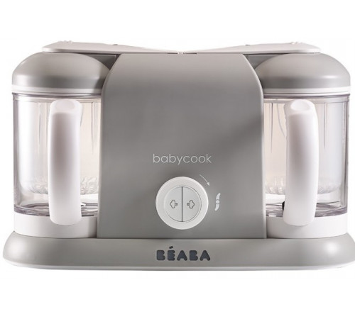  beaba 3933 Пароварка-блендер 4в1 "robot babycook plus" серый