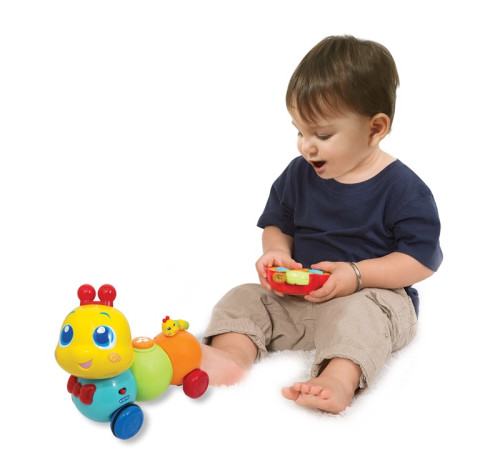 winfun 001140 jucarie interactiva cu rc sunete si lumini "omida"