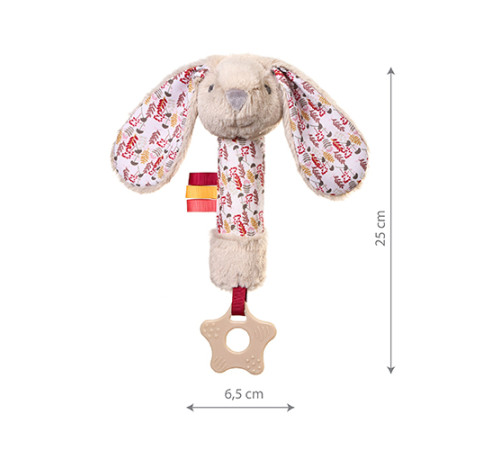 babyono-844 zornăitoare de pluș "iepuras milly" 1528