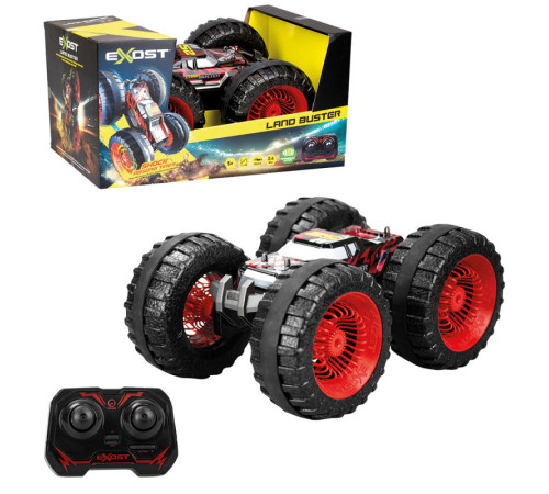 as kids 7530-20292 mașină cu radio control "land buster" roșu