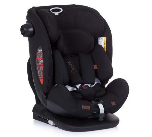 chipolino scaun auto my size isofix i-size 360 °c (40-150 cm.) gr. 0+/1/2/3 ( 0-36 kg.) stkms02201ra raven