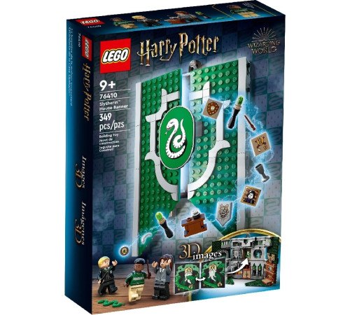  lego harry potter 76410 Конструктор "Знамя факультета Слизерин" (349 дет.)