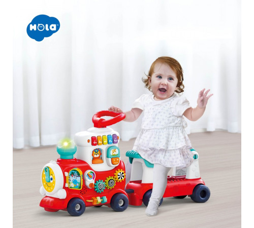 hola toys e8990 tolocar-muzical  4 in 1 "tren"