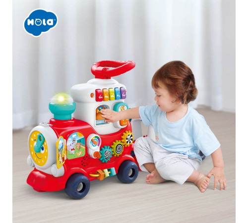 hola toys e8990 tolocar-muzical  4 in 1 "tren"