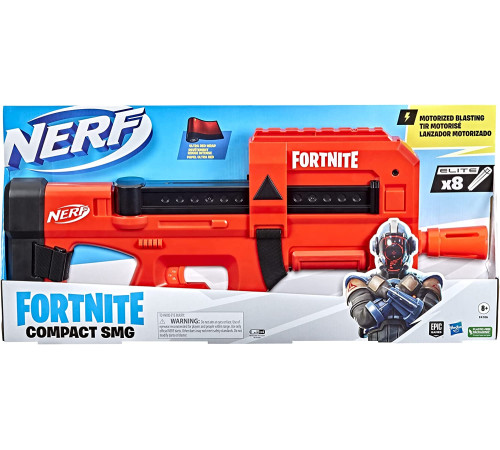 nerf f4106 blaster "fortnite compact smg"