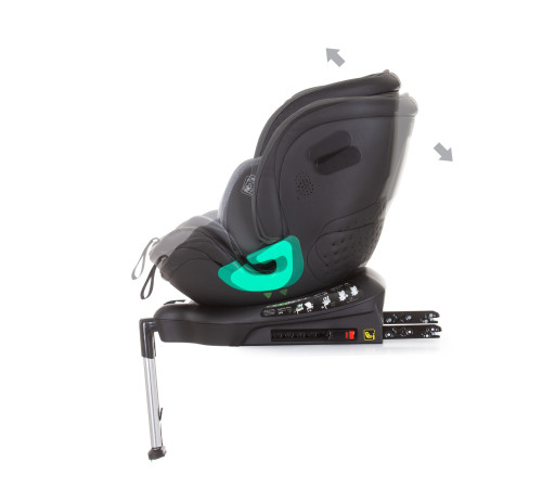 chipolino scaun auto max safe isofix i-size 360 °c (40-150 cm.) gr. 0+/1/2/3 ( 0-36 kg.) stkmax02302gt graphite