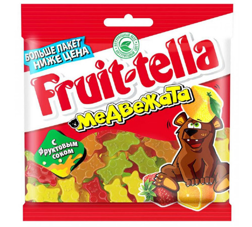 fruittella Жевательный мармелад "Медвежата" (150 гр.)