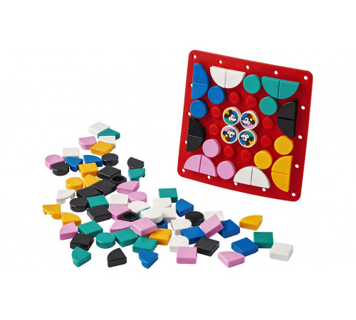 lego dots 41963 constructor "petice cu mickey și minnie mouse" (95 el.)