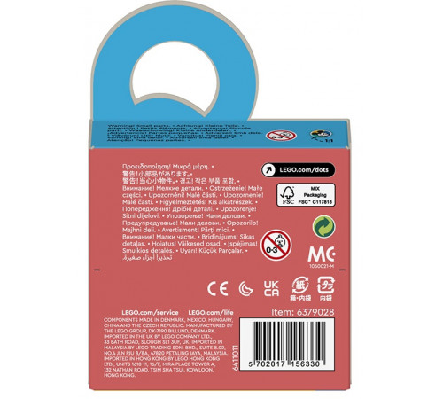 lego dots 41963 constructor "petice cu mickey și minnie mouse" (95 el.)