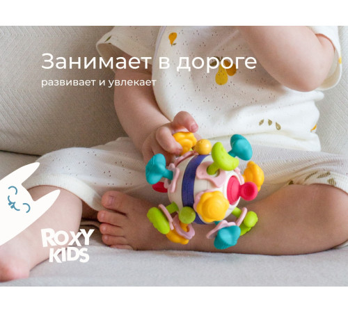 roxy rmon-002 Развивающая игрушка-шар "busy ball"