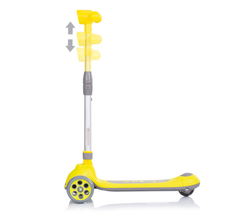 chipolino Самокат складной "orbit" dsorb0236ye yellow