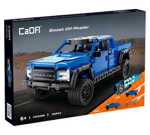  cada c52029w  Конструктор "smash off roader" (390 дет.)