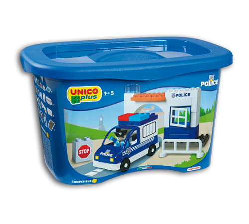  androni 8549-0000 Конструктор unicoplus "Полицейский участок"  (42 дет.) 