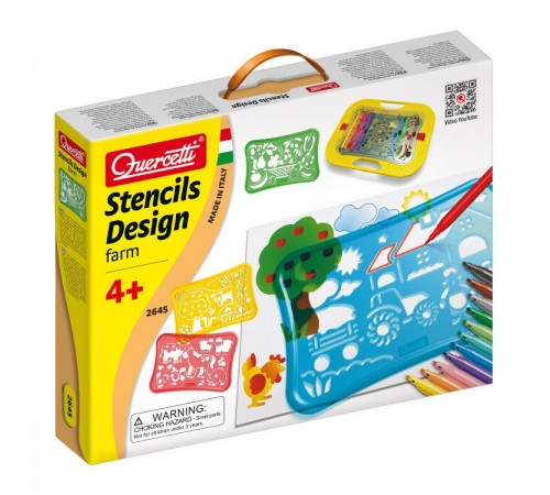  quercetti 2645 trafareturi design farm