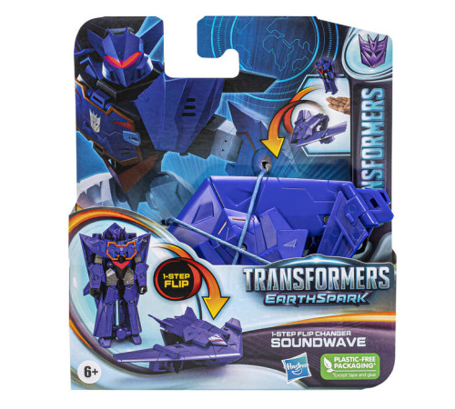 transformers f6229 Трансформер "earthspark figure terran 1 step flip" (10 см.) в асс.