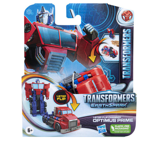 transformers f6229 Трансформер "earthspark figure terran 1 step flip" (10 см.) в асс.