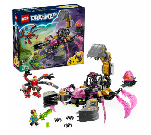 lego dreamzzz 71513 constructor "scorpionul de coșmar" ( 505 el.)