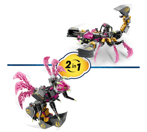 lego dreamzzz 71513 constructor "scorpionul de coșmar" ( 505 el.)