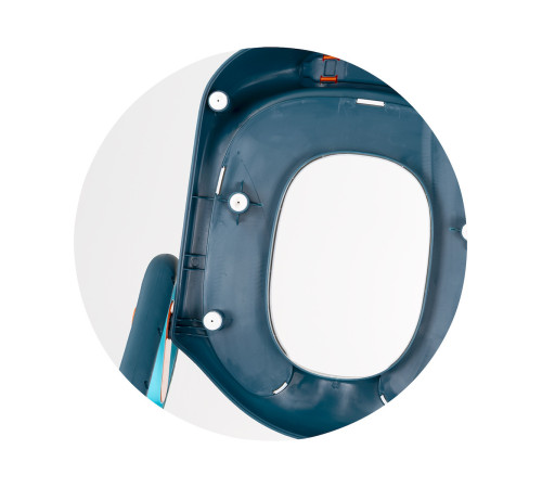 chipolino stpfl0252bl reductor pentru toaleta cu scara "flippy" (albastru)