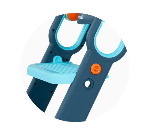 chipolino stpfl0252bl reductor pentru toaleta cu scara "flippy" (albastru)