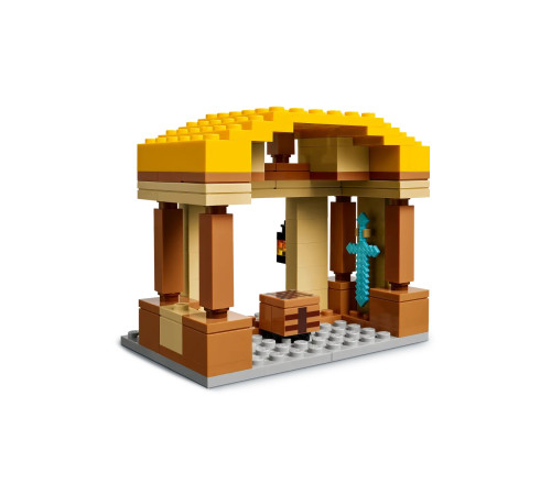 lego minecraft 21273 constructor "the ghast balloon village attack" (555 el.)