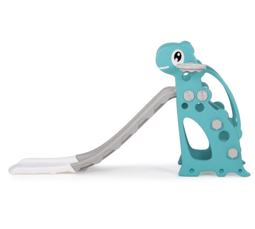chipolino sldin02412gr tobogan pentru copii "dino" (116 cm) verde