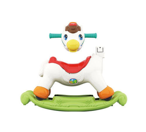hola toys 987 Музыкальная Игрушка-качалка "Лошадка"