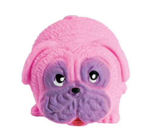 as kids 1027-64224 figurină stretch "cățeluș mops" (8.5 cm) in sort.