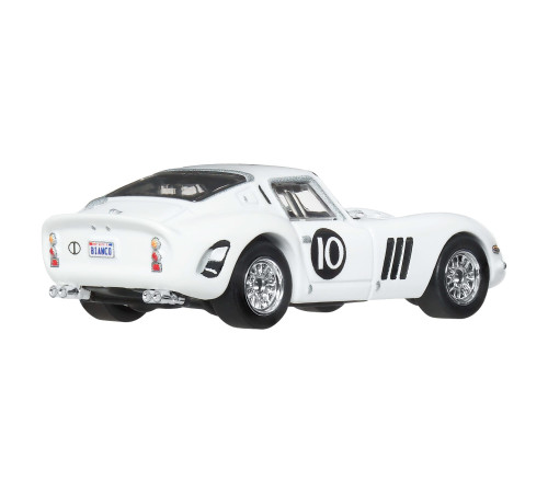 hot wheels jkf25 model de colecție "premium car culture: ferrari 250 gto vintage racing" (1:64)