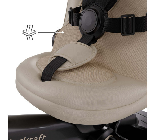 kinderkraft Трицикл aveo 2 plus (бежевый)