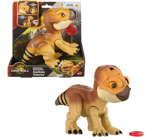 jurassic world jgc01 Интерактивная фигурка "Детеныш Аквилопса"