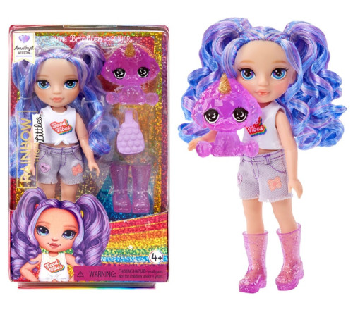  rainbow high 531234 papusa "amethyst willow" seria "littles"