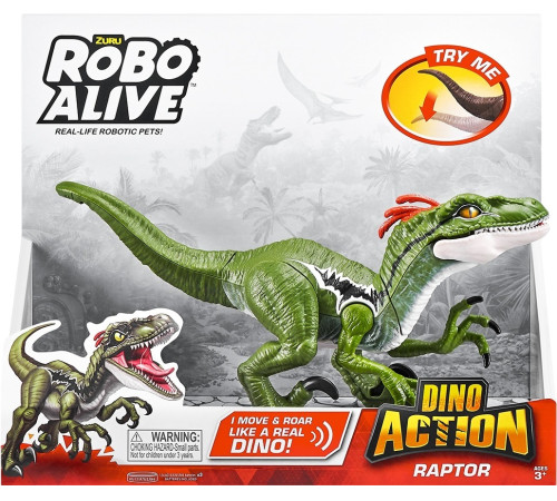 Jucării pentru Copii - Magazin Online de Jucării ieftine in Chisinau Baby-Boom in Moldova zuru robo alive 7172 jucărie interactivă "dino raptor"