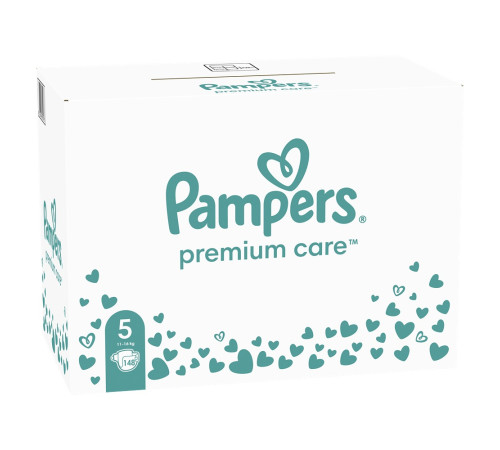 pampers premium care 5 (11-16 kg.) 148 buc.