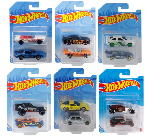  hot wheels fvn40 Набор из 2 базовых машинок (в асс.)