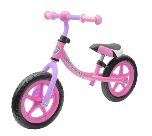 baby mix run bike "12 baby twist" roz/violet