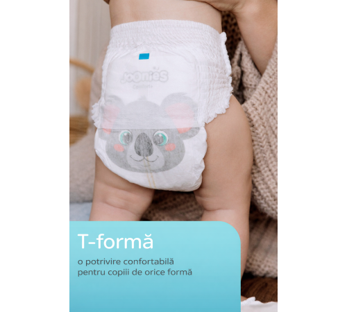joonies mega pack 654302 comfort+ scutece-chilotei l ,9-14 kg, (3x44) 132 buc.