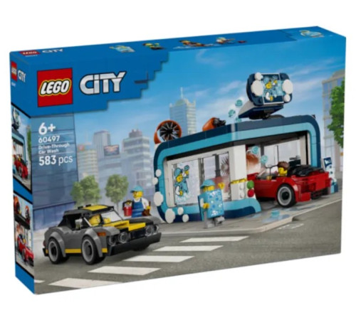  lego city 60497 Конструктор "Автомойка с проездом" (583 дет.)