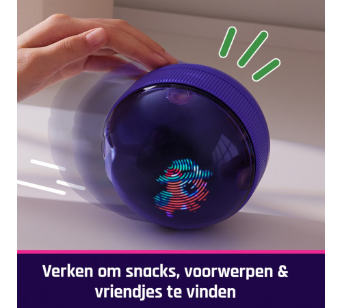 spin master bitzee 6072283 Цифровой интерактивный питомец "pet hamster ball"