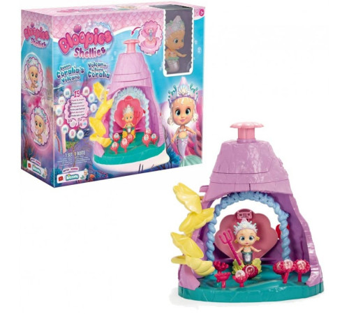 bloopies 93119 set de joaca shellies "vulcanul reginei"