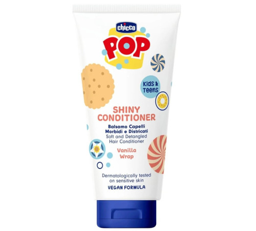 chicco 12374 Кондиционер для волос "pop vanilla" (150 мл)