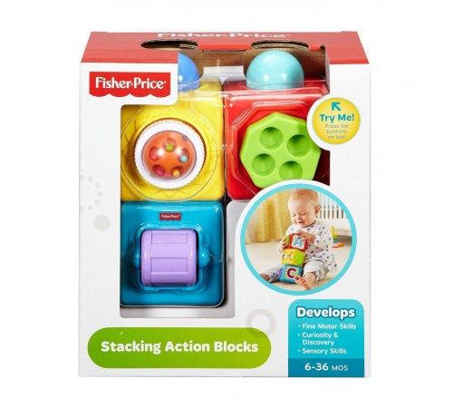  fisher-price dhw15 set de cuburi 