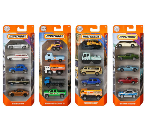 Matchbox C1817 Набор машин 5 штук (в асс.) Детский магазин в Кишиневе в Молдове matchbox c1817 Набор машин 5 штук (в асс.)