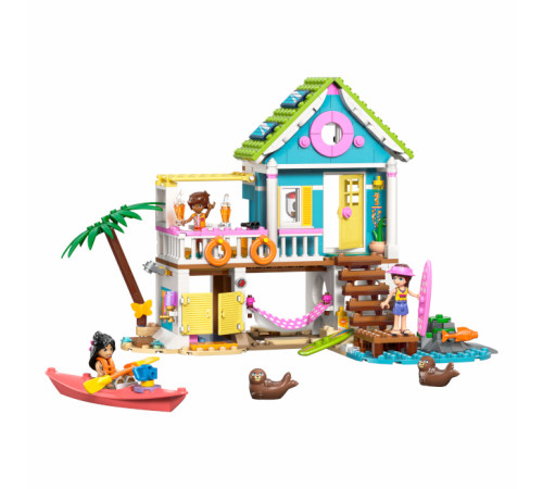 lego friends 42699 constructor "cabană de pe plajă cu foci" (400 el.)