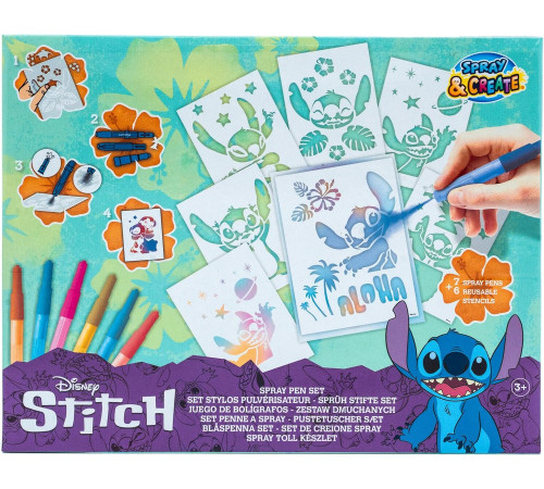 Canenco St23364 Набор спрей-маркеров "Stitch"  canenco st23364 Набор спрей-маркеров "stitch"