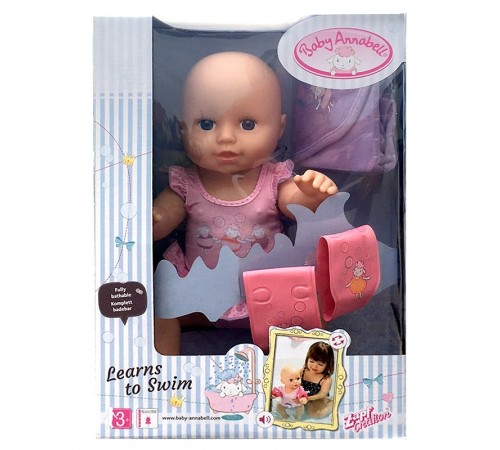 Детский магазин в Кишиневе в Молдове zapf creation 700051 Интерактивная Кукла baby annabell  "Учимся плавать" (46 см.)