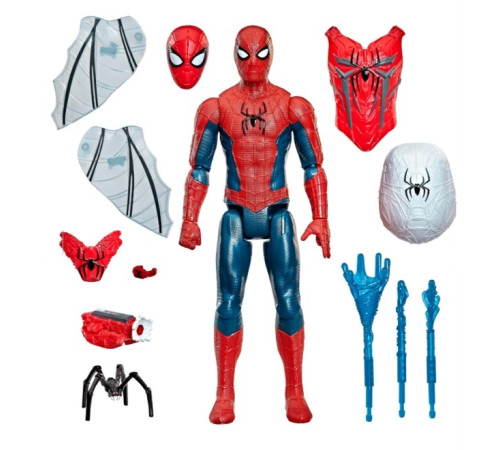 spider-man g2450 figurină mare "marvel spider-man titan series ultimate web gear "(29 cm)