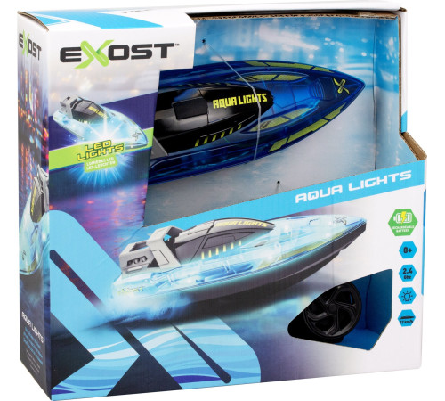 Exost 20606E Лодка на радиоуправлении "Aqua Lights" (1:18) Детский магазин в Кишиневе в Молдове exost 20606e Лодка на радиоуправлении "aqua lights" (1:18)