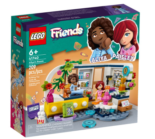  lego friends 41740 Конструктор "Комната Алии" (209 дет.)