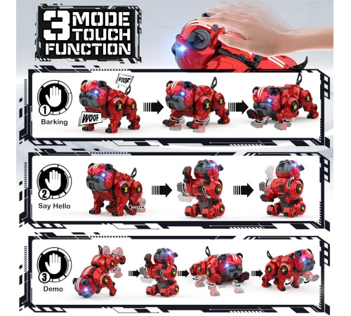 op 201460573 robot interactiv "câine pitbull"